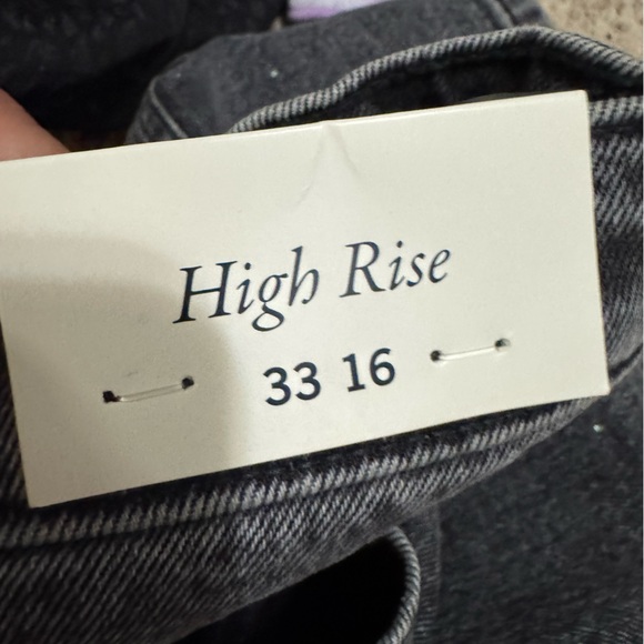 NWT Abercrombie & Fitch Denim Mini Skirt - Denim skirt - grey opulent,‎ size 16 - Picture 8 of 10